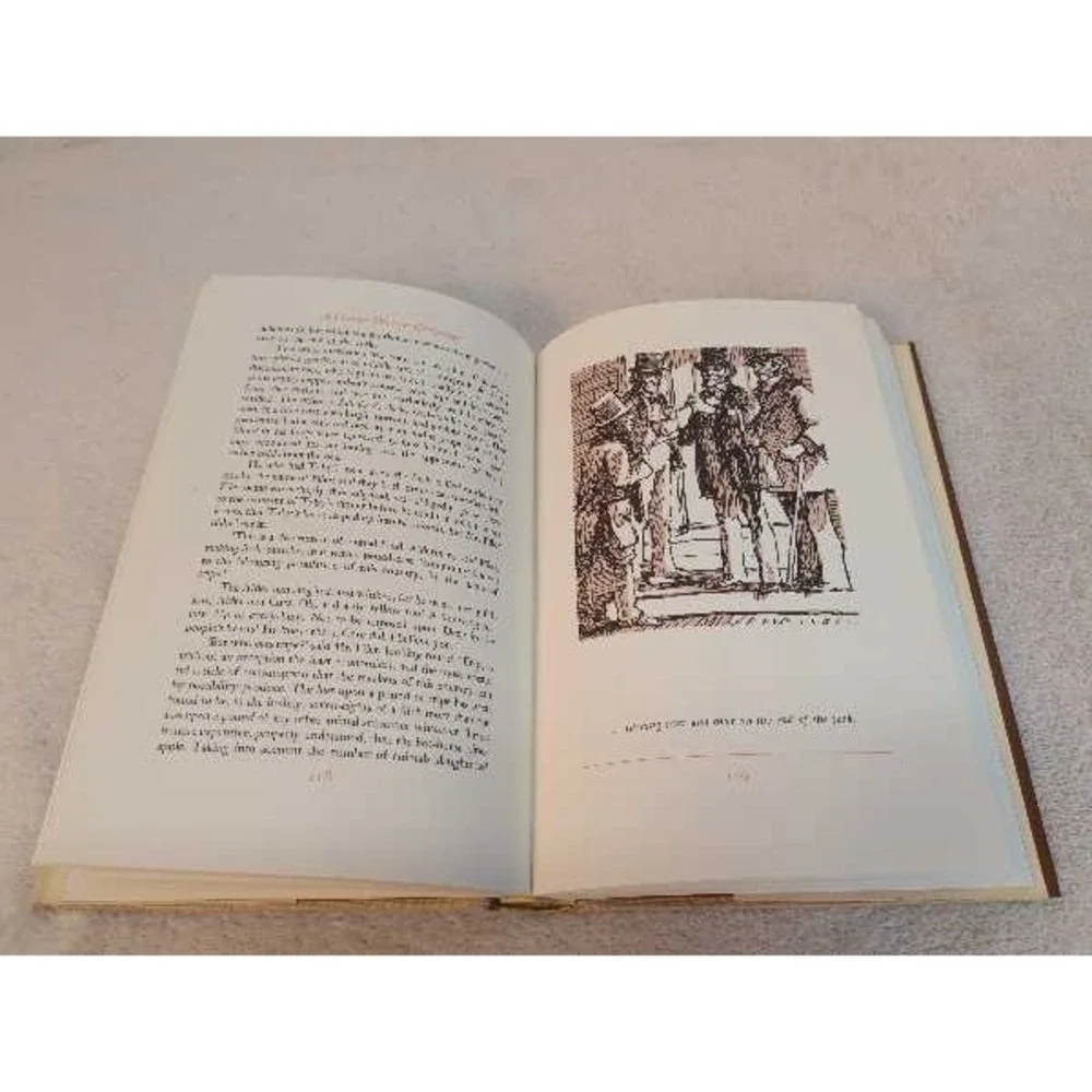 Charles Dickens Christmas Carol Chimes Cricket Hearth Illustrated Book